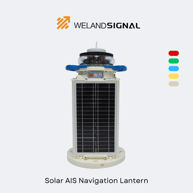 AIS60 IP68 Lanterna solare di navigazione marina con GPS e integrazione globale senza soluzione di continuità Beidou, navigazione intelligente