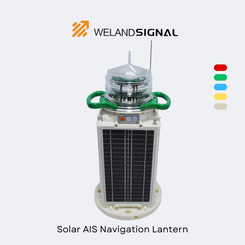 AIS60 IP68 Lanterna solare di navigazione marina con GPS e integrazione globale senza soluzione di continuità Beidou, navigazione intelligente