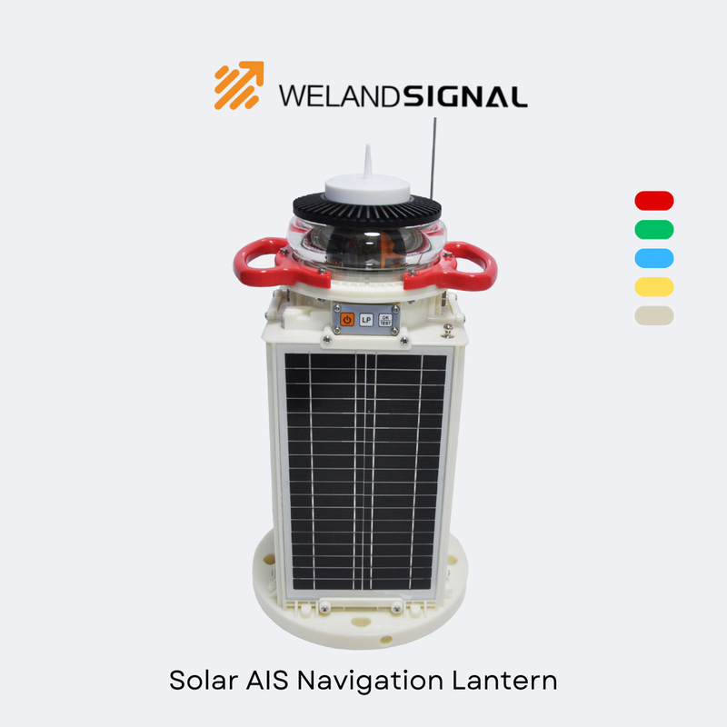 AIS60 IP68 Lanterna solare di navigazione marina con GPS e integrazione globale senza soluzione di continuità Beidou, navigazione intelligente