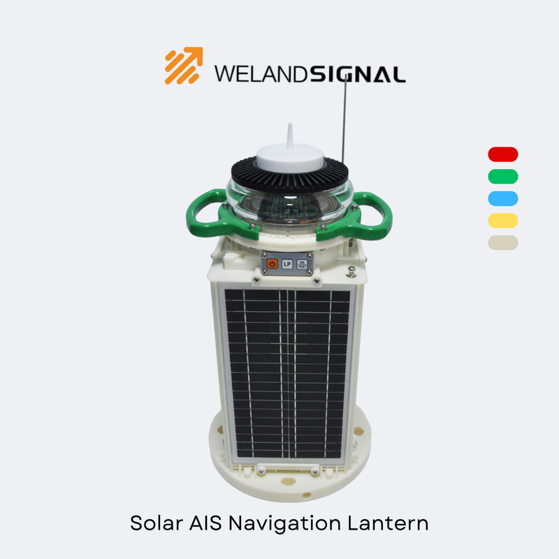 AIS60 IP68 Lanterna solare di navigazione marina con GPS e integrazione globale senza soluzione di continuità Beidou, navigazione intelligente