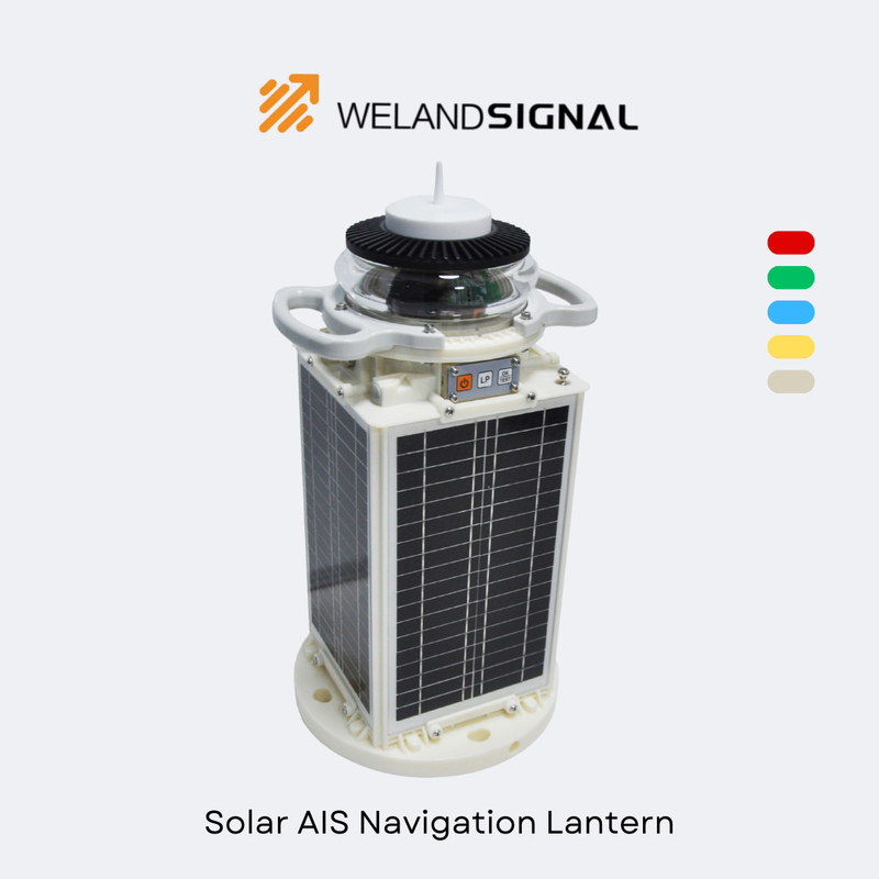 AIS60 IP68 Lanterna solare di navigazione marina con GPS e integrazione globale senza soluzione di continuità Beidou, navigazione intelligente