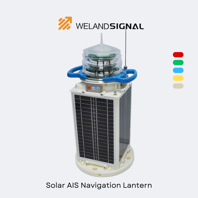 AIS60 IP68 Lanterna solare di navigazione marina con GPS e integrazione globale senza soluzione di continuità Beidou, navigazione intelligente