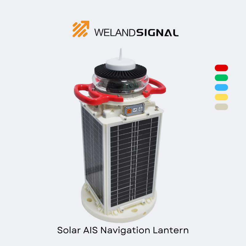 AIS60 IP68 Lanterna solare di navigazione marina con GPS e integrazione globale senza soluzione di continuità Beidou, navigazione intelligente