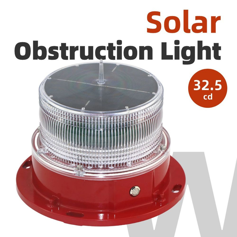 Tipo solare A/B AFS1803 FAA L-810 della luce di ostruzione della torre di intensità bassa ICAO