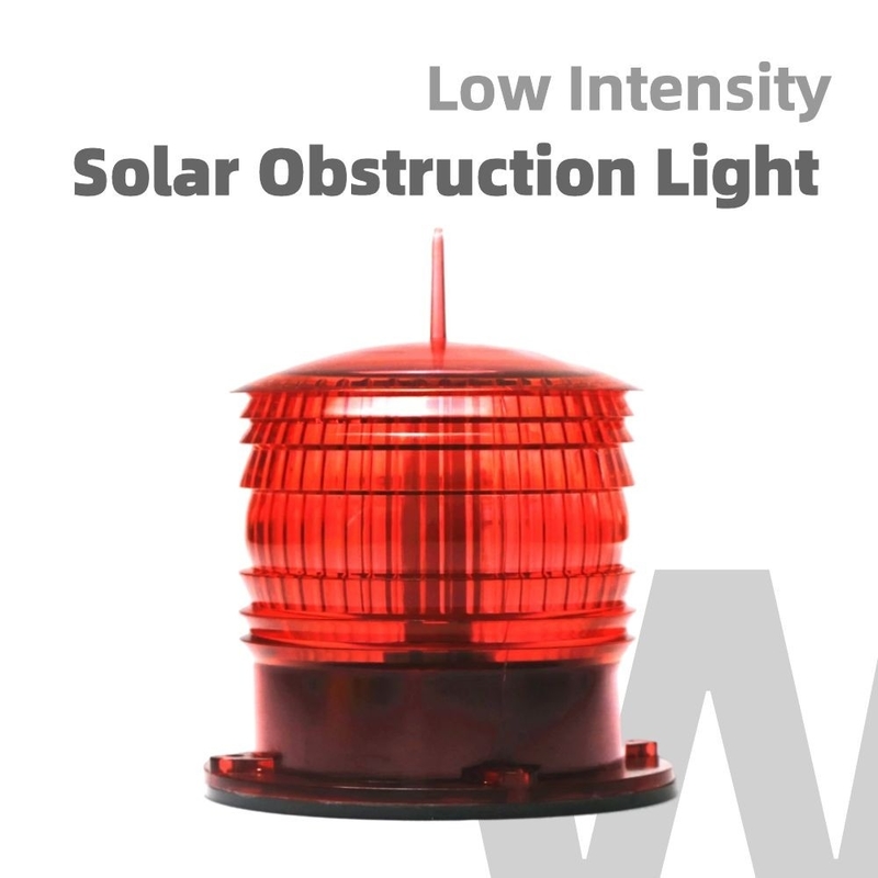 IP68 FAA L 810 luce di ostruzione con la correzione rossa di intensità bassa o il LED infiammante