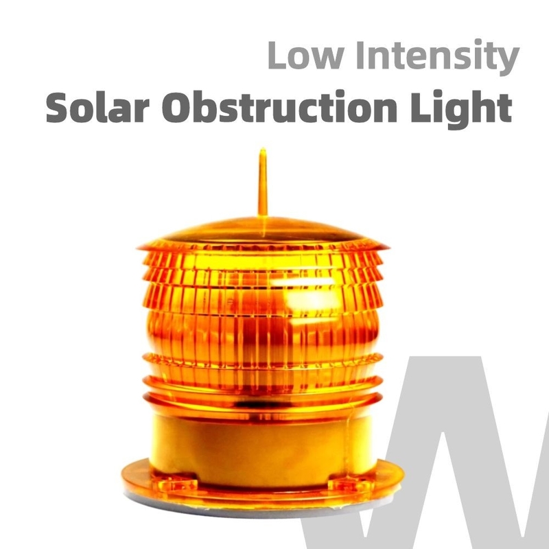 Scriva ad un'ostruzione di costruzione il LED a macchina rosso-chiaro luce solare di aviazione di ostruzione per costruzione
