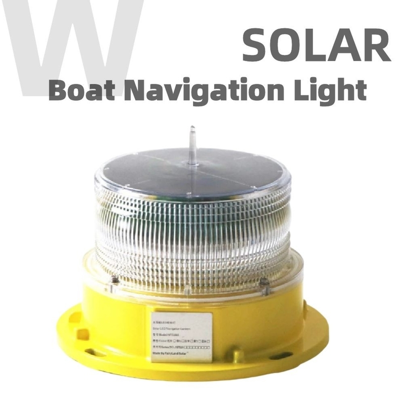 Visibilità nautica Marine Navigation Lights alimentata solare delle luci di navigazione della barca della piattaforma LED 3nm-4nm