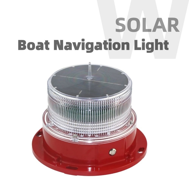 Visibilità nautica Marine Navigation Lights alimentata solare delle luci di navigazione della barca della piattaforma LED 3nm-4nm