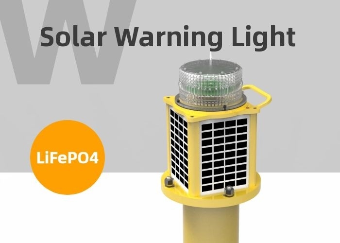 Visibilità Marine Warning Light Number di 6-7KM 4 lanterne solari rosse infiammanti di navigazione del LED